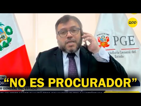 Daniel Soria sobre Yuri García: No es procurador del Congreso, es un abogado de la Procuraduría