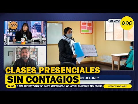 Ricardo Cuenca sobre clases presenciales: No hay ningún contagio asociado a la asistencia