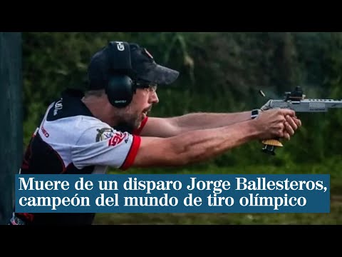 Muere de un disparo a los 39 años Jorge Ballesteros, campeón del mundo de tiro olímpico