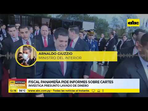 Fiscalía panameña investiga y pide informes sobre Horacio Cartes