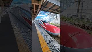 E6系「こまち」到着！ #鉄道 #撮り鉄 #train #新幹線