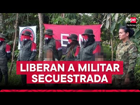 Colombia: ELN deja en libertad a militar que había secuestrado junto a sus dos hijos