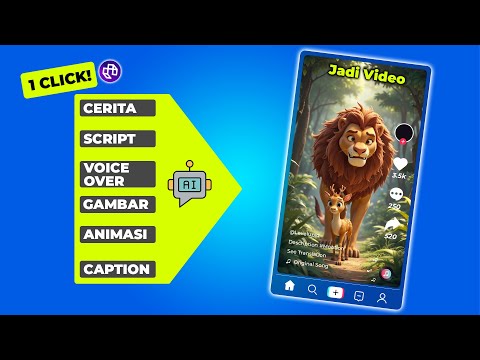 1 CLICK JADI VIDEO! Buat Video Shorts Viral Dengan AI –  MOOTION