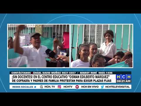 ¡La de nunca acabar! Continúan tomas por falta de maestros en centros educativos de Honduras