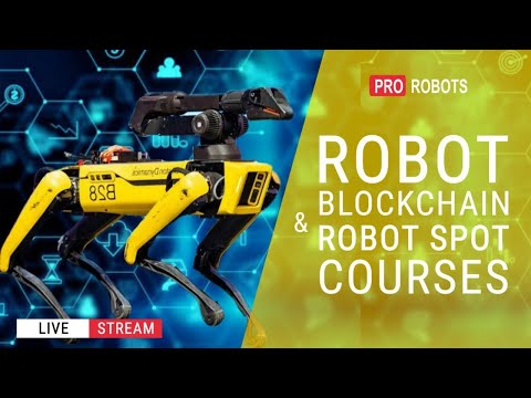 Blockchain for robots and robot Spot course