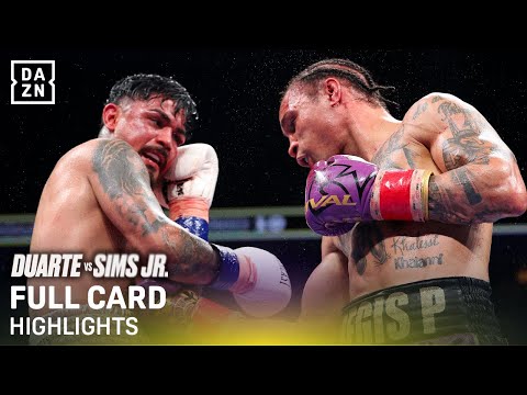 Oscar Duarte vs. Kenneth Simms Jr | Full Card Highlights