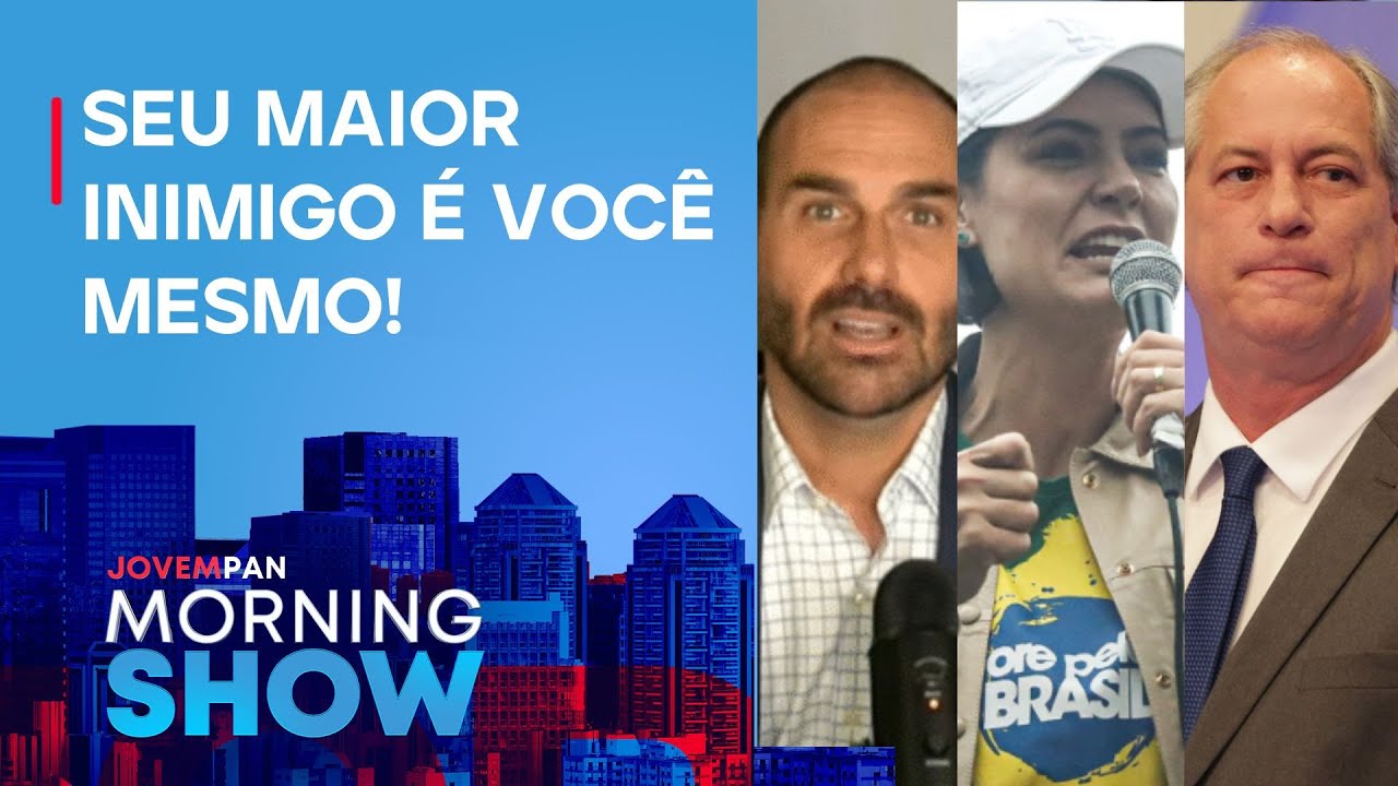 Família Bolsonaro se AUTODESTRÓI Entenda CRISE envolvendo Eduardo Michelle e Ciro Gomes
