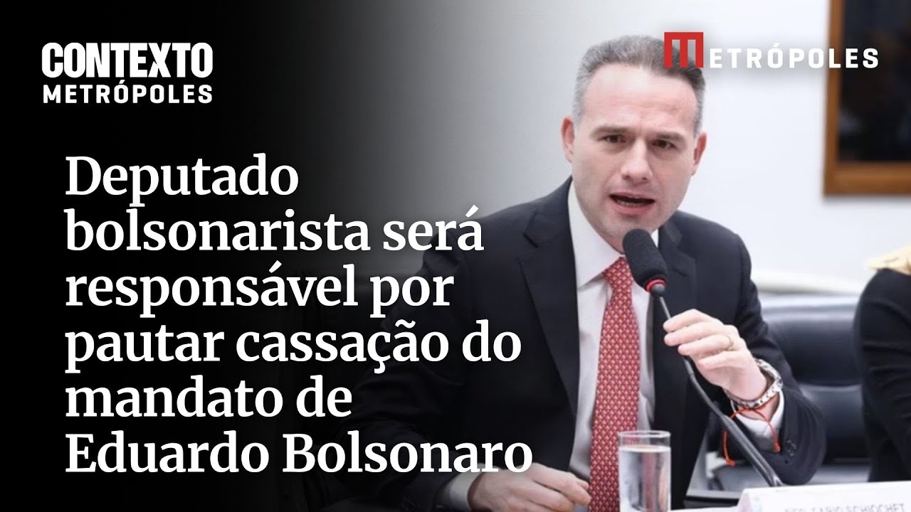 Deputado bolsonarista será responsável por pautar cassação do mandato de Eduardo Bolsonaro