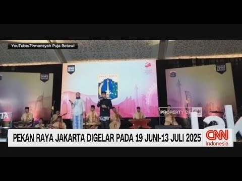 Pekan Raya Jakarta Digelar pada 19 Juni - 13 Juli 2025