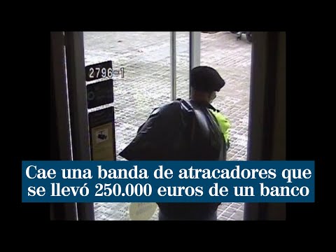 Cae una banda de atracadores que se llevó 250.000 euros de un banco de Badalona