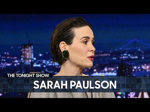 Sarah Paulson on Hold Your Breath and Receiving the Wrong Tony Award (Extended) | The Tonight Show