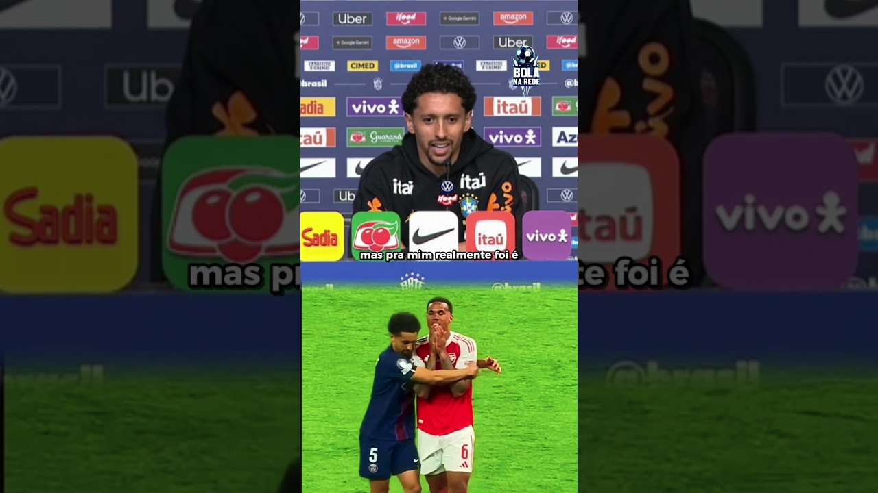 Marquinhos explica consolo a Gabriel Magalhães após pênalti perdido
