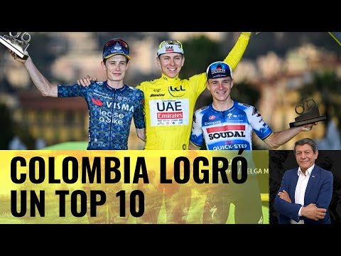 Pogacar, el rey del Tour de Francia: Colombia logró un top 10