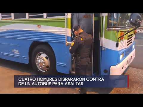 Policía Municipal de Mixco se enfrenta a delincuentes que pretendían asaltar  a un bus en la zona 9