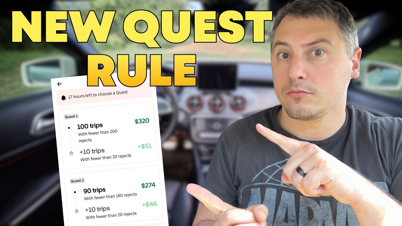 Uber Just Changed Driver Quests... Here
