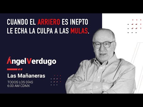 Cuando el arriero es inepto le echa la culpa a las mulas. (17/4/24; 1630) | Ángel Verdugo