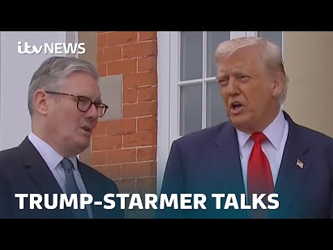 Starmer meets Trump in south Ayrshire for talks at Scottish golf resort | ITV News