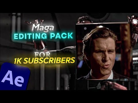Mage Editing Pack For 1000 Subscribers | After Effects | Giveway Pack For ae | Video Pack Pack