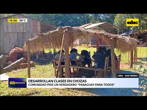 Estudiantes paraguayos, sometidos a aprender en la precariedad