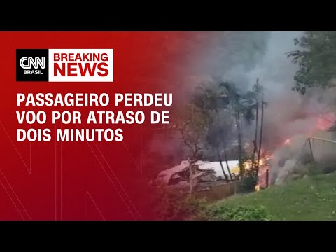 Passageiro perdeu voo por atraso de dois minutos | CNN NEWSROOM