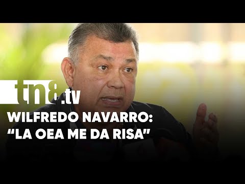 Wilfredo Navarro, diputado nicaragüense: «La OEA me da risa»