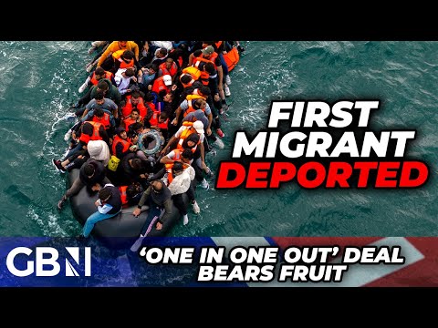 Labour hail ONE migrant's deportation under French deal as Indian national flown to Paris