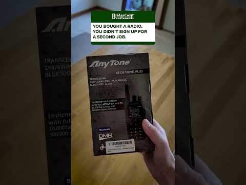 You didn’t buy a job—you bought a radio. Make it work like one. #HamRadio #AmateurRadio #TwoWayRadio - Bridgecomm Systems