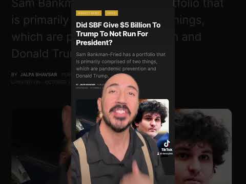 Sam Bankman-Fried's B Offer to Trump: What's the Real Story? #shorts #crypto #youtubeshorts