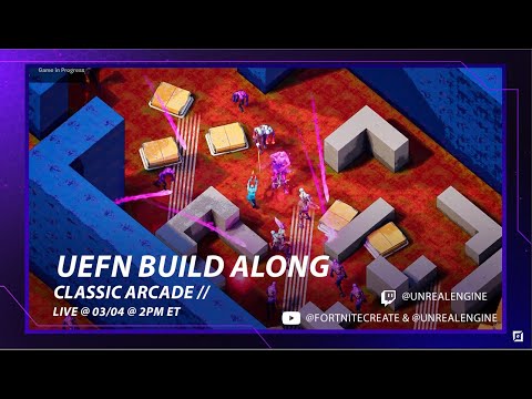 Classic Arcade | UEFN Build Along