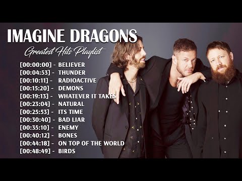 The Best of Imagine Dragons - Greatest Hits Full Album - Top 12 Songs Collection 2024