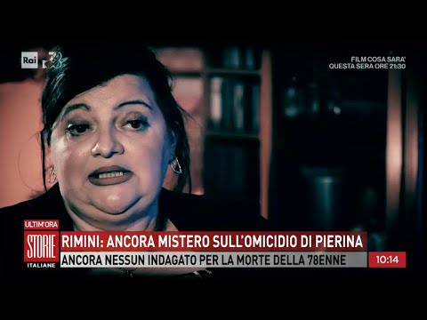 Rimini: ancora mistero sull'omicidio di Pierina  - Storie italiane 27/03/2024