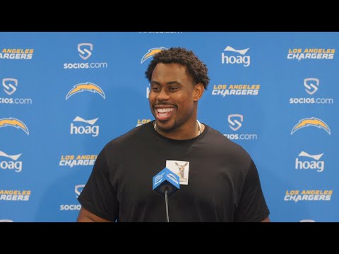 Sebastian Joseph-Day Introductory Press Conference | LA Chargers video clip