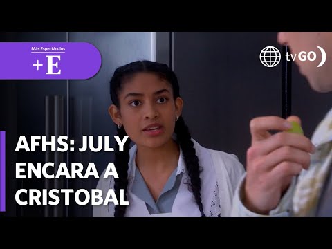 July no soporta a Cristobal | Más Espectáculos (HOY)