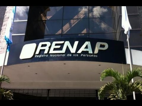 Oficinas registrales de Renap estarán cerradas este martes