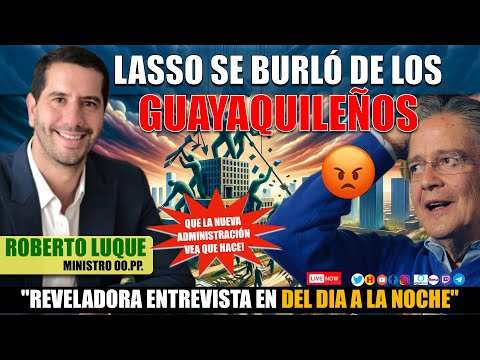 Bomba Política! Ministro Acusa a Lasso de Burlarse de Guayaquileños con el 'Quinto Puente