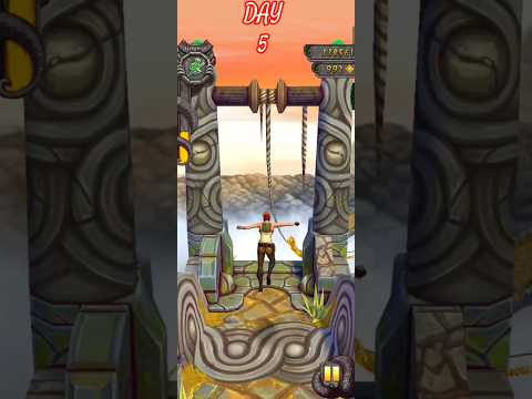 DAY-5 Temple Run का देसी खिलाड़ी!" #gaming #youtubeshorts #gameplay