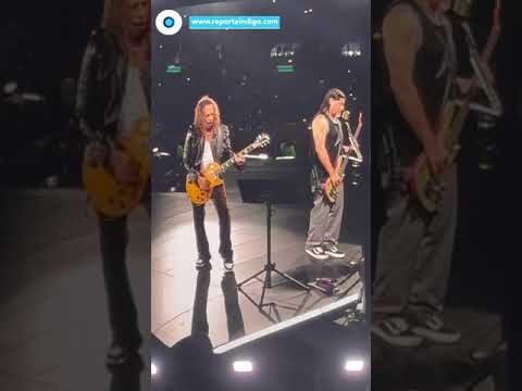 Metallica tocando Los Luchadores en su última noche en CDMX #reporteindigo #metallica #luchalibre