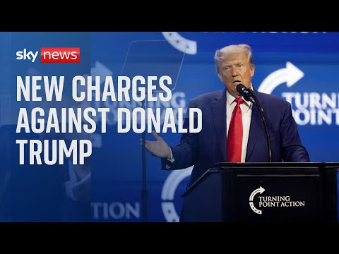 Donald Trump charged with election interference in Capitol riots investigation