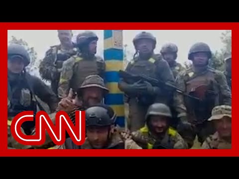 Ukrainian forces reach Russian border near Kharkiv