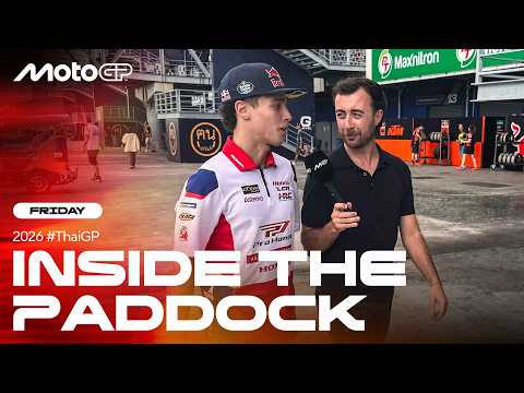 Moreira debuts in Inside The Paddock 🎉  | 2026 Thai GP