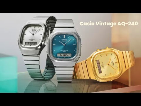 Casio Vintage AQ-240 - Available In UK