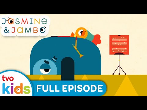 JASMINE & JAMBO – Aaaaaargh! 🎺😖 Season 1 FULL EPISODE Music Show For Kids| TVOkids
