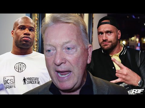 FRANK WARREN REACTS TO TYSON FURY SAYING HE WOULD BOX DANIEL DUBOIS’ EARS OFF, USYK VS DUBOIS 2