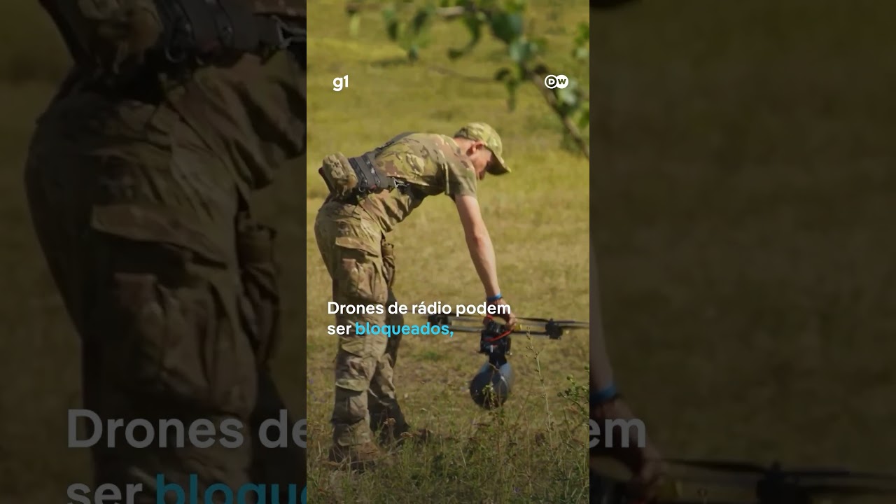 Drones com fibra ótica mudam limites da guerra na Ucrânia