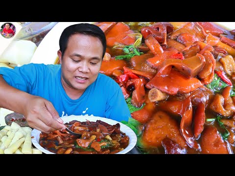 แกงเห็ดผึ้งแกล้มแจ่วพริกสด-ต้ม แกงเห็ดผึ้งแกล้มแจ่วพริกสด-ต้ม