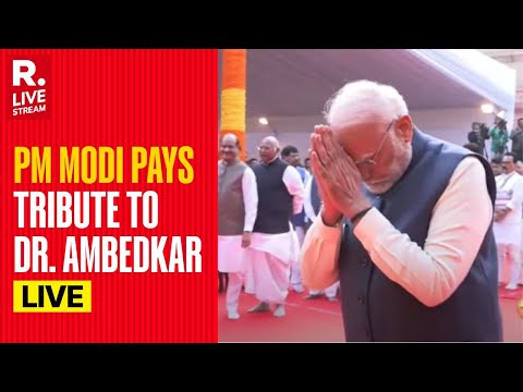 PM Modi Pays Floral Tribute To Dr. BR Ambedkar On His 'Punyatithi' At Prerna Sthal |Parliament
