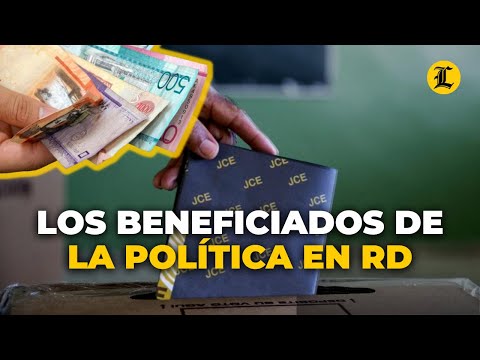 Narcos y riferos son los más beneficiados de altos costos de la política en RD