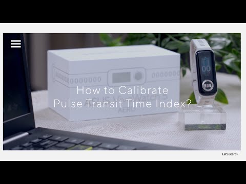 ASUS VivoWatch 5 AERO_How to calibrate Pulse Transit Time Index