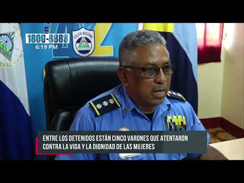 Policía Nacional en Rivas implacable contra la delincuencia - Nicaragua