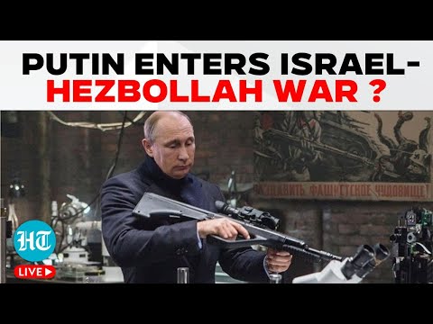 LIVE | Russian Weapons Inside Hezbollah Strongholds Spook IDF; Putin Entering Israel-Hezbollah War?